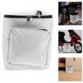 thumbnail image 3 of HOMEMAXS Universal Motorcycle Tool Bag Handlebar Bag Pouch Biker Roll Bag Front Fork Bag White, 3 of 8