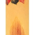 thumbnail image 6 of Sakkas Peacock Feather Caftan Dress / Cover Up - Orange - One Size, 6 of 6