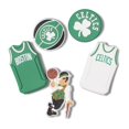 thumbnail image 1 of Crocs Jibbitz NBA Boston Celtics 5 Pack Shoe Charms | Jibbitz for Crocs, 1 of 2