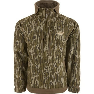 Drake Waterfowl MST Fleeced-Lined 1/4 Zip 2.0 - Mossy Oak Bottomland - M