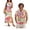 Retro 70s Flower Power, variant on Jeiento Matching Beach Outfits for Couples Retro 70s Flower Power Dress Mens Beach Shirts Summer Dresses for Women Hawaiian Shirt for Men Sleeveless Dress
