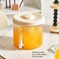 thumbnail image 3 of Drink Dispenser for Fridge, 4L Beverage Drink Dispenser with Faucet Lid Dual Filtration Water  Container Iced Beverage Dispensers  Containers for Party Daily Use, 3 of 8