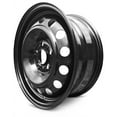 thumbnail image 2 of New 16x6.5 inch Wheel for Kia Soul (14-19) Black Painted Steel Rim, 2 of 5