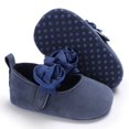 thumbnail image 7 of Yoyauz Baby Girl Mary Jane Shoes Anti Slip Rubber Sole Ballet Slippers Princess Dress Wedding Shoes Newborn Kids Shoes Toddler Shoes（0-12 Month）, 7 of 7