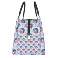 thumbnail image 4 of Vsdgher Donut with the USA Fag Print Insulated Reusable Bags with Sturdy Zipper and Handles, Foldable Totes for Hot or Cold Food Bring or Delivery, 4 of 8