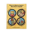 thumbnail image 2 of Daniel Tiger’s Neighborhood Explore Outside Patches, 4 Embroidered Kids Patches, Kids Outdoor Rewards, Toddler Backpack Accessories, Toddler Gifts Ages 3+, 2 of 3