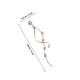 thumbnail image 2 of BEADCEST 1Par Pendientes Largos Dorados De Borla Para Mujer Accesorio Chic Para Banquetes Y Uso Diario, 2 of 8