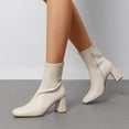 thumbnail image 6 of BURUDANI Women's Knee-High Chunky Heel Boots, 6 of 6