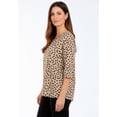 thumbnail image 3 of Jessica London Women's Plus Size Stretch Cotton V-Neck Tee, 3 of 6