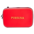 thumbnail image 1 of Pusena Customizable Ping Pong Paddle Case - Durable EV Composite Hard Shell Square Storage Bag for Tennis & Fitness Sports, Portable Chinese Red Design with Brand Reliable Protection for On-the-Go, 1 of 4