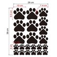 thumbnail image 3 of Perro cachorro pegatina de pared de vinilo extraíble huellas de pata de perro decoración decoración para niños guardería decoración del hogar Mural artístico Diy, 3 of 5