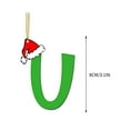 thumbnail image 2 of Fiudx Adornos Navideños de Letras Acrílicas, Vibrantes Decoraciones Navideñas, Material Duradero, Versátiles para Colgar En Árboles o Coronas, Decoración Festiva para El Hogar, Regalo Perfecto para L, 2 of 2