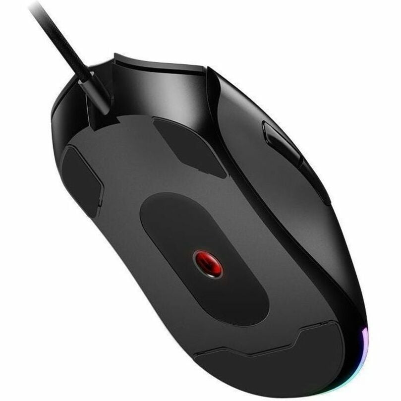 MSI FORGE GM320 Gaming Mouse - Optical - Cable - Black - USB 2.0 - 12800 dpi - 7 Button(s) - Left-handed - 1