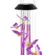 thumbnail image 3 of Lámpara solar LED con forma de mariposa para exteriores, decoración solar para jardín, ligera Violeta, 3 of 3