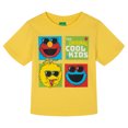 thumbnail image 2 of Sesame Street Elmo Cookie Monster Big Bird T-Shirt and Mesh Shorts Outfit Set Infant to Little Kid, 2 of 4
