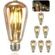 thumbnail image 1 of E27 Vintage Light Bulb, 6 Pieces, LED E27 ST64 Decorative Lamp Retro Edison Vintage Antique 4W Warm White Filament for Restaurant Cafe Bar Incandescen, 1 of 5