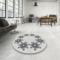 thumbnail image 3 of Ahgly Company Indoor Rectangle Patterned Platinum Gray Area Rugs, 4' x 6', 3 of 6