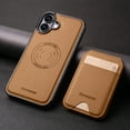 thumbnail image 2 of for iPhone 7 / 8 / SE 2022 & 2020 Case Wallet Card Holder for Women Men Compatible with Magsafe Wallet Detachable Magnetic 2 in 1 Stand Credit Card Slots PU Leather Shockproof Phone case-Off, Brown, 2 of 8