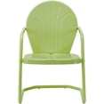 thumbnail image 4 of Crosley Furniture CO1001A-KL Griffith Retro Metal Outdoor Chair, Key Lime & CO1011A-KL Griffith Retro Metal Outdoor Side Table, Key Lime, 4 of 18