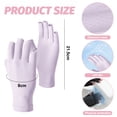 thumbnail image 2 of 2 pairs summer ice silk sunscreen gloves women's outdoor driving and cycling breathable gloves fingerless - style1, 2 of 5