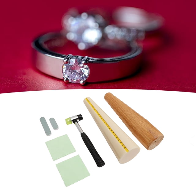 Herramientas De Medición De Mandril, 7 Piezas De Herramientas De Medición De Pulseras De Joyería, Barras De Pulido Integrales Para Dar Forma A Tobilleras