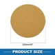 thumbnail image 4 of Discos de Lijado Unique Bargains de 8 Pulgadas 60 Grano Redondos de Papel de Lija con Gancho y Bucle Óxido de Aluminio Amarillo 25 Pcs, 4 of 6