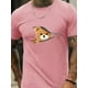 thumbnail image 5 of Camiseta con estampado 3D de oso de dibujos animados para hombre, camiseta fresca informal, deportes al aire libre, Tops holgados cómodos de manga corta, moda de verano, 5 of 5