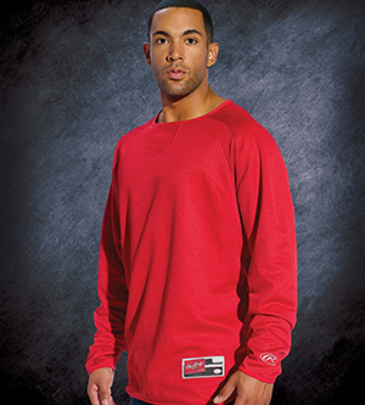 Rawlings Mesh Fleece Pullover - Youth