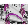 thumbnail image 4 of oneOone Rayon Purple Fabric Skull Sewing Craft Projects Fabric Prints By Yard 56 Inch Wide, 4 of 5