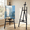 Black, variant on LAVFOX Easel Stand for Painting, Adjustable Wooden Art Easel for Canvas Up to 42 Inch, Wedding Sign and Poster, Black