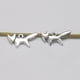 thumbnail image 2 of 20 mini colgantes de aleación con forma de corazón, accesorio para hacer joyas, para collares y pulseras (plata antigua), 2 of 5