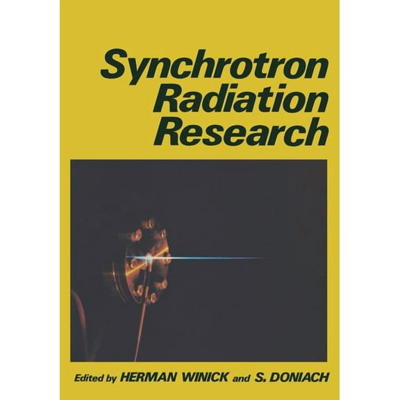 Synchrotron Radiation Research, (Paperback)