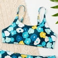 thumbnail image 5 of Xinhuaya 8-12T Girls 2Pcs Swimsuit Kids Bikini Swimwear Outfits Child Prining Tankini Bathing Suit Set, 5 of 7
