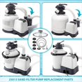 thumbnail image 4 of SF80110-1 Leaf Trap Cover Lid with O-Rings&Valve Sand Filter Pump Seal Gasket Parts Compatible 12 Inch Sand Filter Pump, 4 of 5