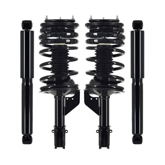 Set of 4 Front Quick Strut-Rear Shock For 1990-1995 Chrysler Town & Country Van