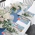 thumbnail image 3 of Decozen Cork Placemats Set of 6 for Dining Table, Table Placemats - Green Floral - Home Decor, 3 of 8