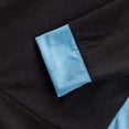 thumbnail image 6 of Polos for Men Long Sleeve Quarter Button Up Tee Shirt Basic Black Men T Shirts, 6 of 9
