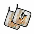 thumbnail image 2 of Boston Terrier Scout Pair of Pot Holders, 2 of 2