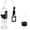 Black, variant on LeLuv Penis Pump Vibrating Easyop Tgrip 2.25" x 9" Cylinder Clear Hose Kit Black Silicone Sleeve