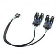 thumbnail image 3 of JSER 9pin USB 2.0 Header 1 to 2 / 4 Female Extension Cable HUB Connector Adapter Port Multilier, 3 of 7