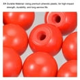 thumbnail image 5 of Unique Bargains Threaded Ball Knobs, 1.97Inch Dia M16 Female Thread Thermoset Round Ball Handles, Red 6 Pack, 5 of 5