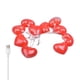 thumbnail image 2 of Decoraciones para el día de San Valentín, adornos para el día de San Valentín, regalos para el día de San Valentín, luces LED de tela con forma de corazón de melocotón, luces decorativas para habitaci, 2 of 6