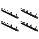 thumbnail image 1 of 4X Gabinetes en Rack 1U de 19 Pulgadas Organizador de Red para Gestión de Cables Panel de Cepillo de Red de Administrador de Cables Desmontable de Cinco Anillos, 1 of 5