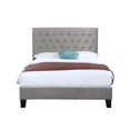 thumbnail image 3 of Pemberly Row Light Gray Full Upholstered Tufted Bed, 3 of 6