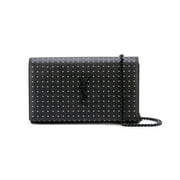 New Saint Laurent Kate Monogram Grain De Poudre Black Leather Crossbody 377829