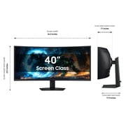 Samsung 40 Odyssey G7 G75F WUHD 180Hz Curved Gaming Monitor - LS40FG75DENXZA