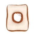 thumbnail image 2 of Cute Soft Pets Elizabethan Cone Collar Protector Toast_S, 2 of 8