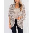 thumbnail image 1 of Nouveaux Cardigans Kimono Floraux pour Femmes, Décontractés, Amples, Ouverts à l'Avant, 1 of 6