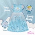thumbnail image 4 of Camisón Disney, vestido de fantasía de Cenicienta para niñas, 8 años, 4 of 5