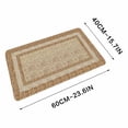 thumbnail image 3 of Alfombra absorbente para interiores 40x60 cm, felpudo antideslizante para entrada, absorbente de agua y resistente a manchas para decoración del hogar en pasillo, 3 of 7
